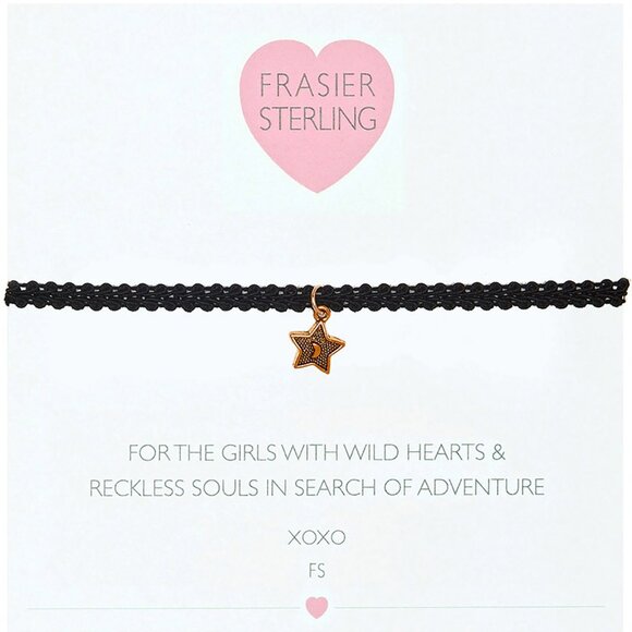 Frasier Sterling Nothing But Love Star Choker in Black - Picture 1 of 1